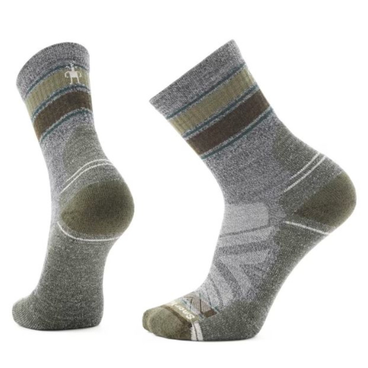 Smartwool Performance Hike Light Cushion Striped Mid Crew